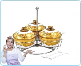 CR715 Gemini Tempat Sambal Chili Jar